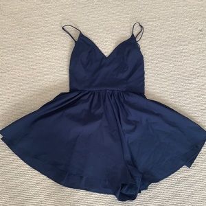Blue romper